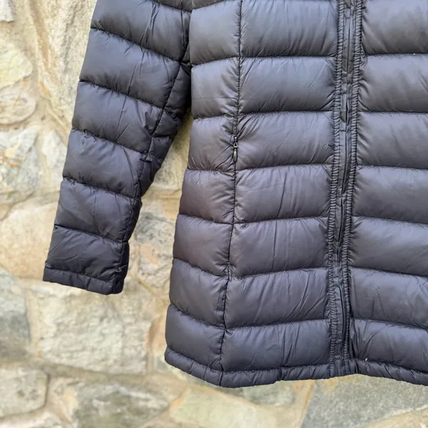 1 Madison Goose Down Expedition Black Lightweight Puffer Jacket - Image 3