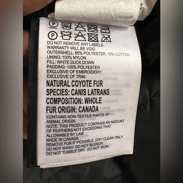 Canada Goose Kensington Parka Goose Down Puffer Jacket Women’s XS Black Coat - Image 11