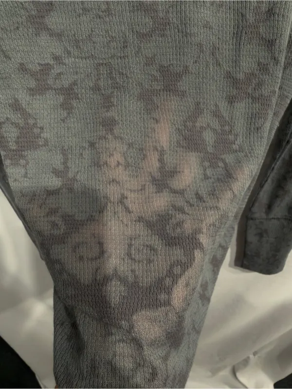 Free People Intimately You and I Gray/black Long Sleeve Turtleneck Top Small NEW - Image 11