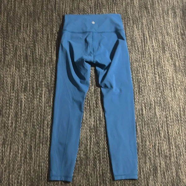 Lululemon Wunder Under Legging High Rise Tight 25" Luxtreme Deep Marine Size 6 - Image 2