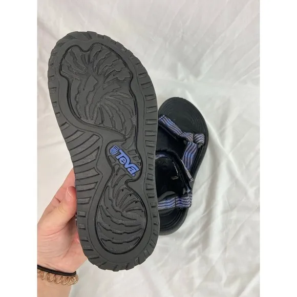 TEVA women's hurricane purple strap hiking open toe sandals outdoor hook loop - Image 5