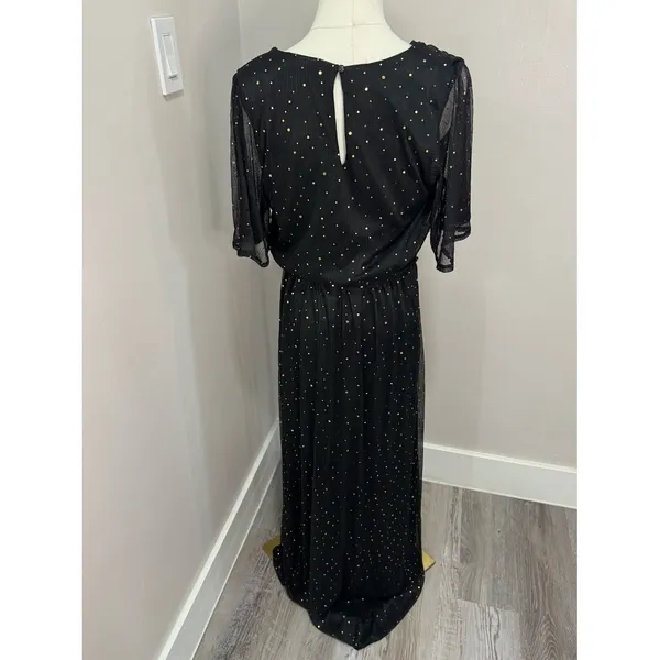 Baltic‎ Born Grace Sparkle Gown black Medium - Image 4
