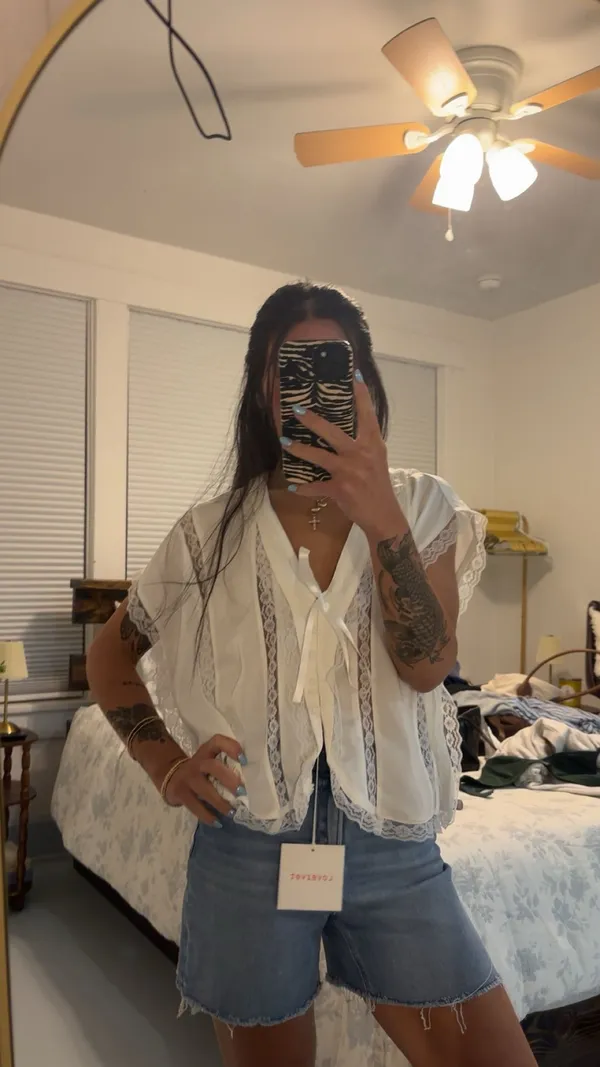 ee:some Silk Blouse - Image 2