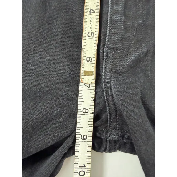 Wrangler Womens Bootcut Jeans Black Denim Mid Rise 5 Pocket Size 25x26 - Image 7