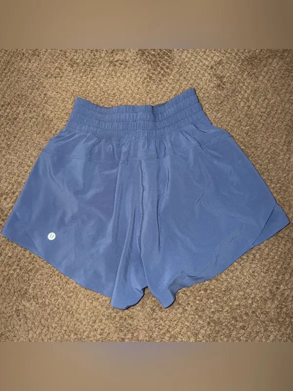 lululemon athletica Periwinkle Shake It Out High-Rise Running Shorts 2.5” - Image 2