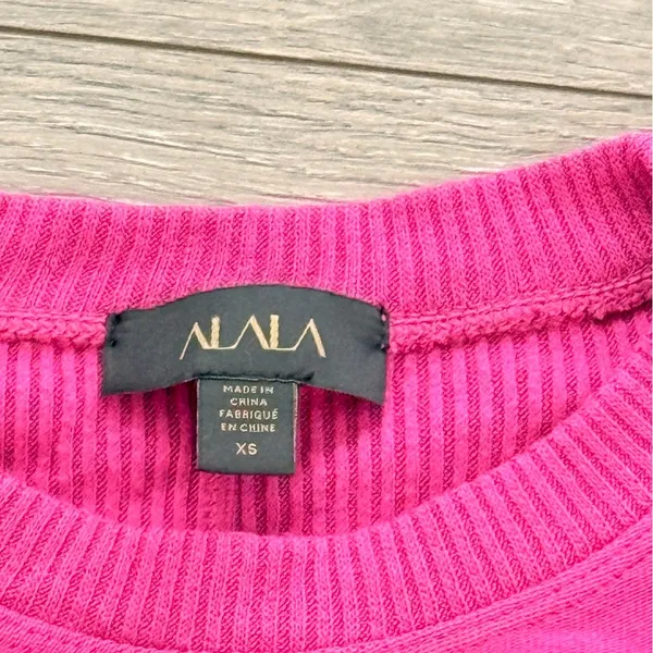 ALALA Pink Lilac 2 Pieces Lounge Set Cozy‎ Warm Relaxed Casual - Image 3