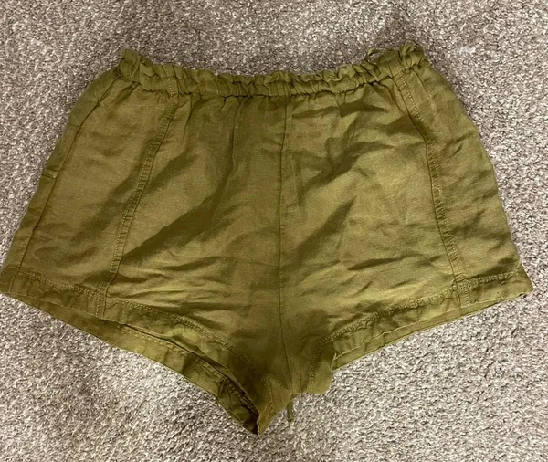 Linen Blend Shorts - Image 3