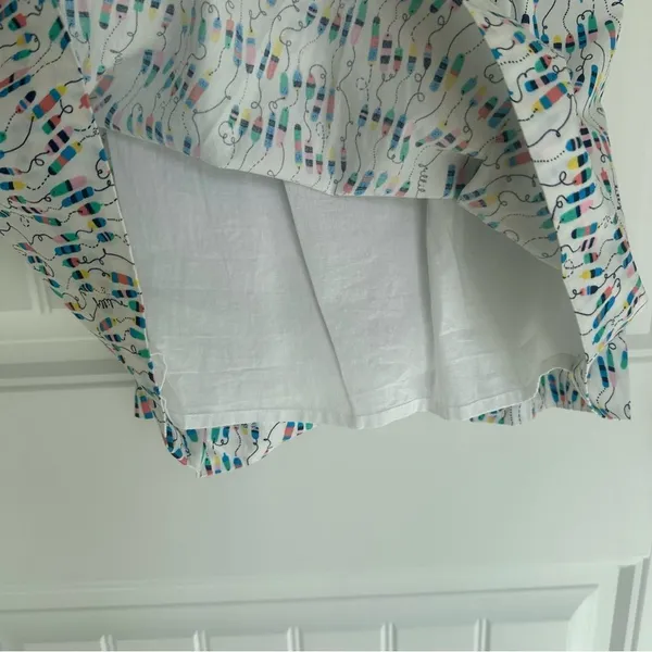 Lilly Pulitzer Sz 2 Oh Buoy Alexi Nautical Mini‎ Dress Beachy Cottagecore Whimsy - Image 10