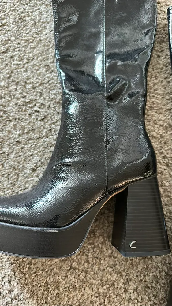 Nordstrom SANDY PLATFORM BOOTS - BLACK - Image 6