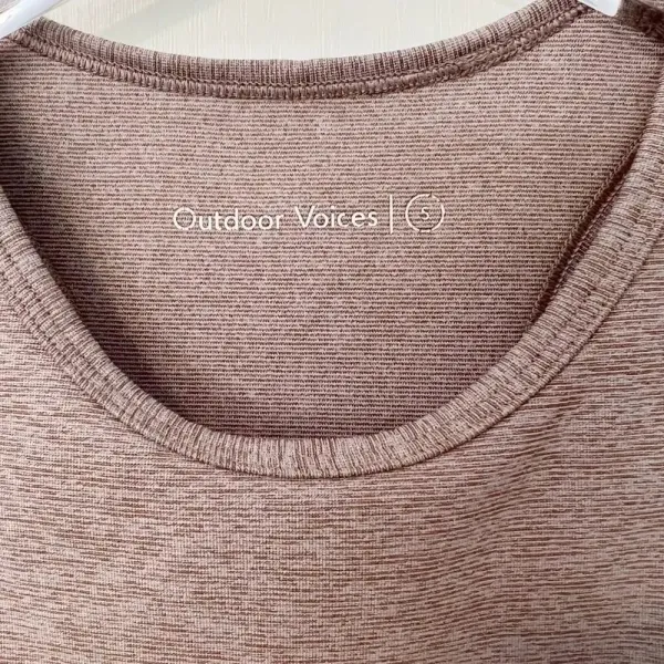 OUTDOOR VOICES Athena Crop‎ Top Tank Tank Small - Image 3