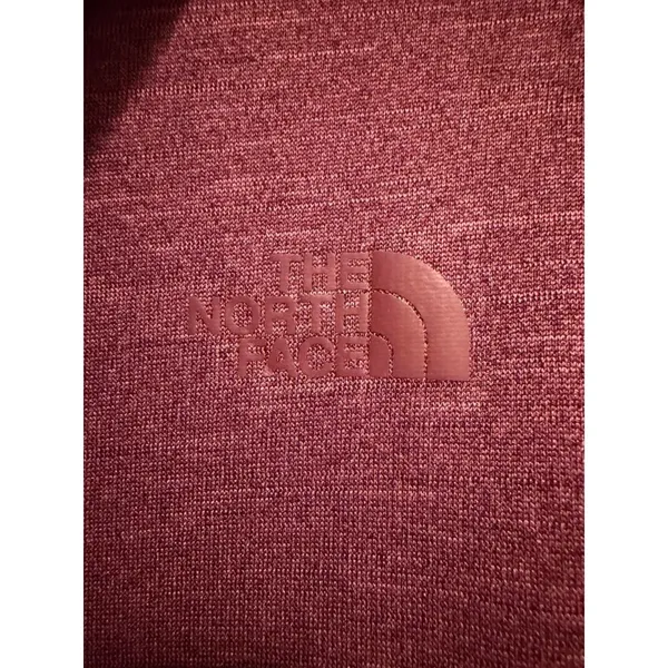 The North Face Womens Large Hoodie Full Zip Burgundy Fleece Jacket NF0A3ME2 - Image 7