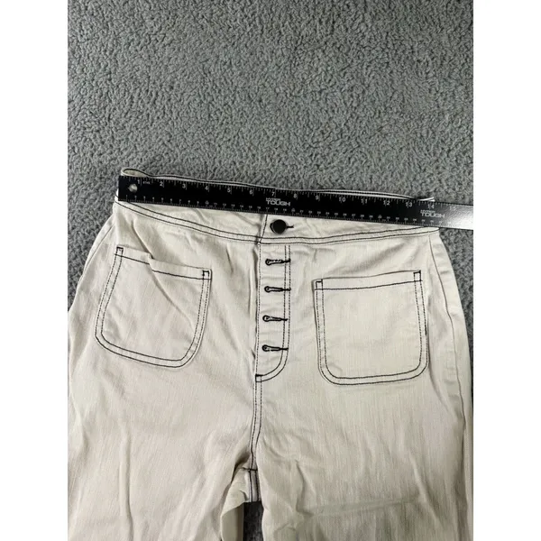 Gianni Bini Pants Women‎ 7/28 High Rise Wide Leg Boho Festival Coastal - Image 3