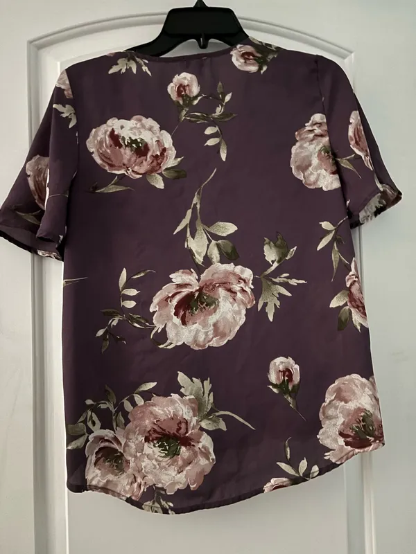 Purple pattern shirt - Image 3