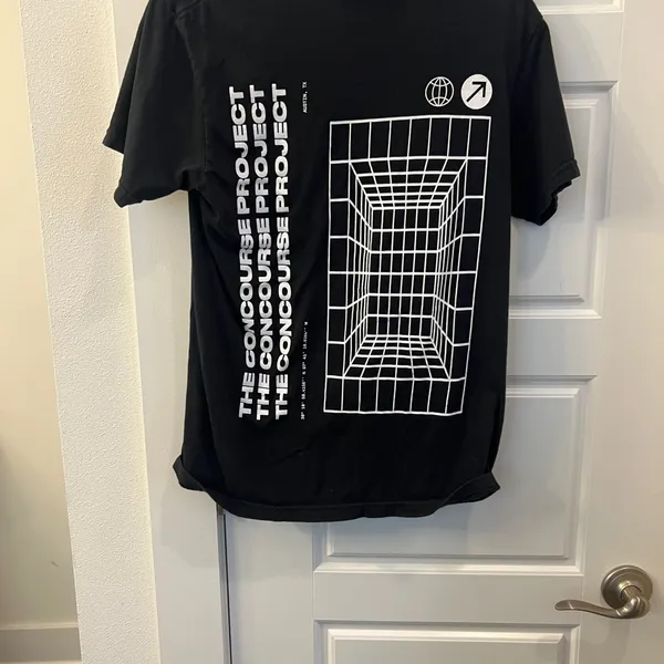 Comfort Colors The Concourse Project Black Graphic T-Shirt size small women’s - Image 2