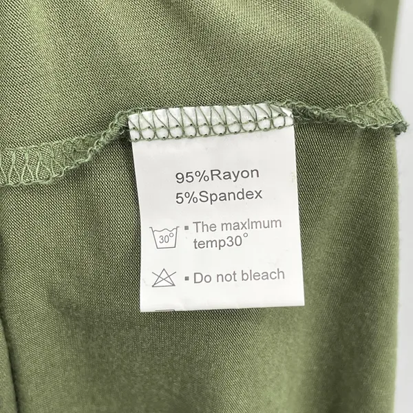 Olive Green Stretchy Maternity Baby Shower Pregnant Party Photos Maxi Dress M - Image 5