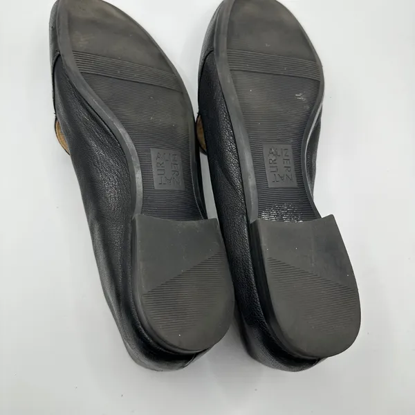 Naturalizer Emiline Black Leather Slip On Loafers Comfort‎ Ballet Flats 11M - Image 4