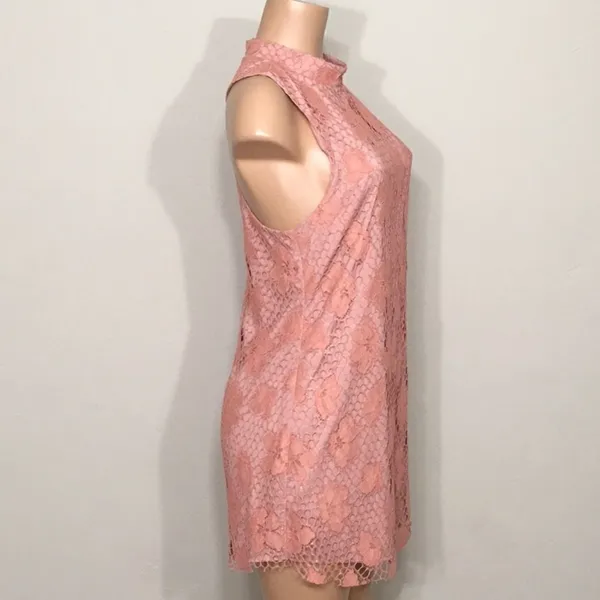 Revolve & NBD high neck lace overlay dress. NWT - Image 8