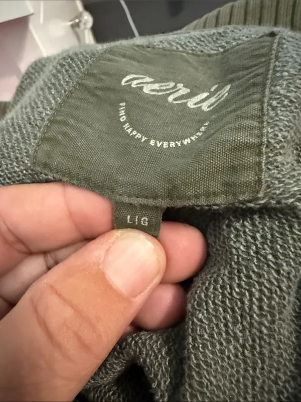 Aerie Down to Earth Oversized Quarter Zip Sweatshirt - Image 4