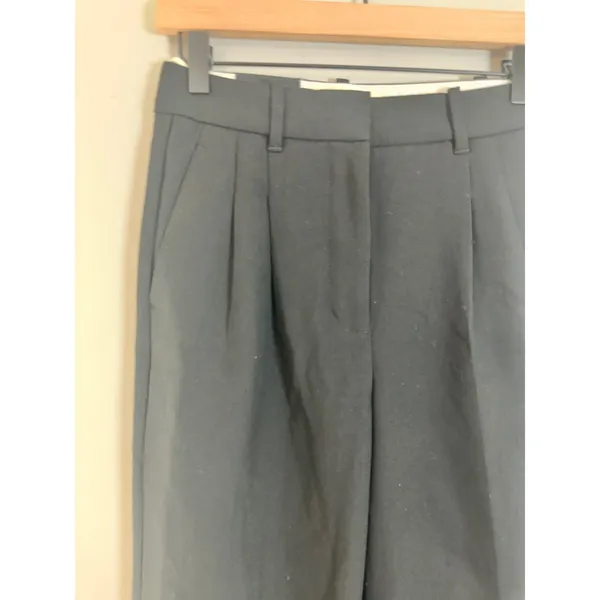 Wilfred Aritzia The Effortless Pant Eversential Black High Rise Wide Leg Size 2 - Image 6