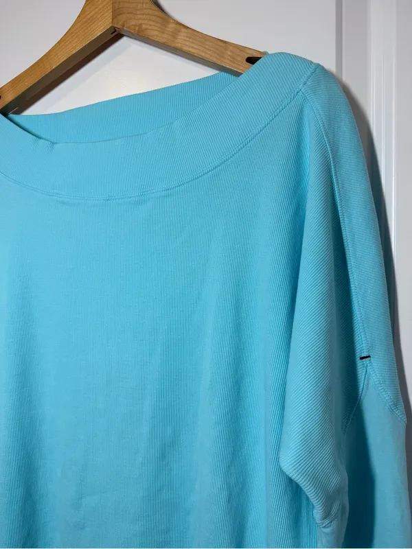 Free People Movement Simply Layer Open Back Top in Blue Glow - Image 6