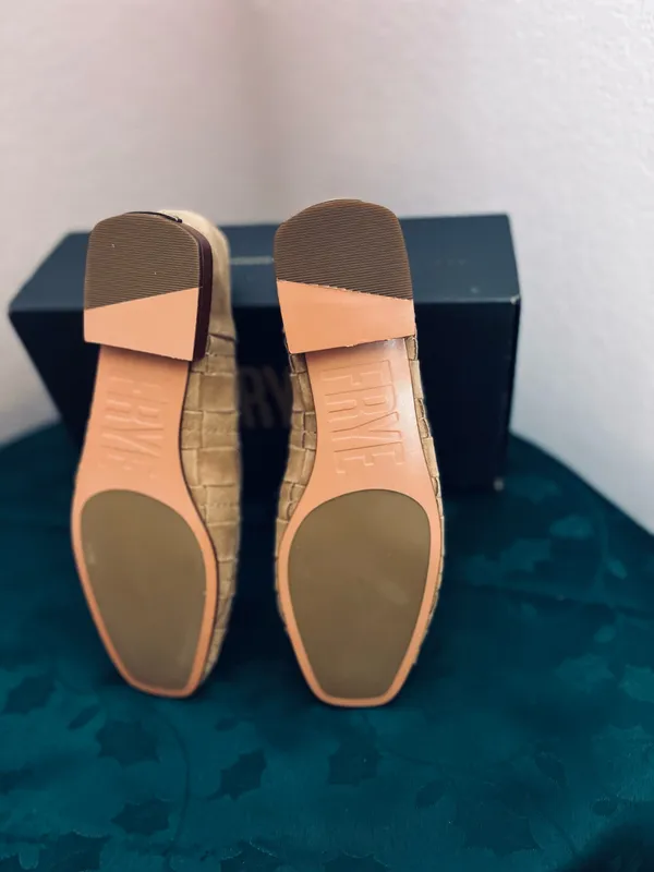 Nib Frye Suede Flats Size 6.5. $148 - Image 6
