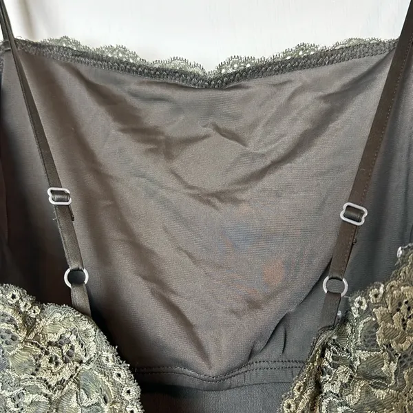 Vintage The Limited Cami Tank Top Lace Y2K Fairy Whimsy Self Bra Size Small - Image 9