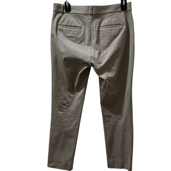 Banana Republic Sloan Curvy Fit Ankle Trouser Womens 6 Gray Stretch Career Pants - Image 3