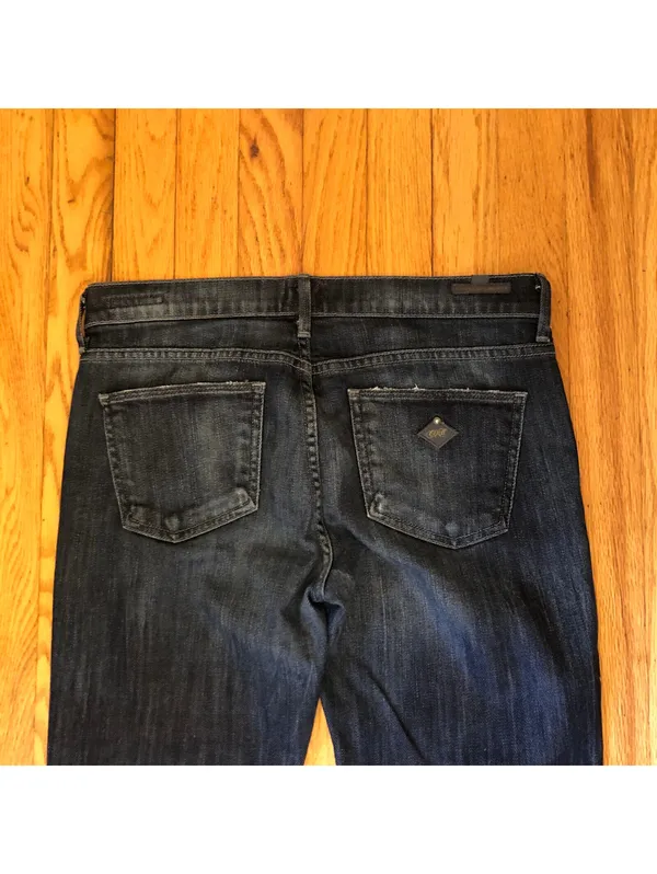 Citizens of Humanity Women's Morrison Slim Dark Wash Bootcut Jeans - Size 28 - Image 13