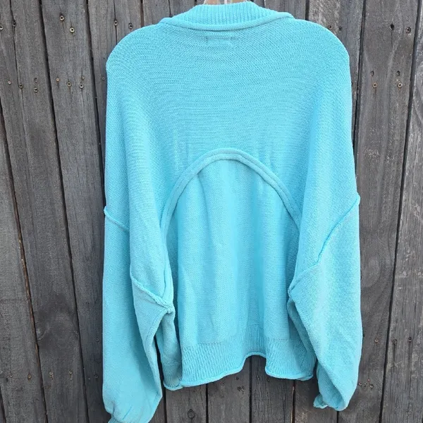 POL Light Blue Crew Neck Sweater - Image 6