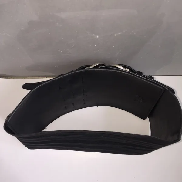 Black Waist Belt with Straps - Image 6