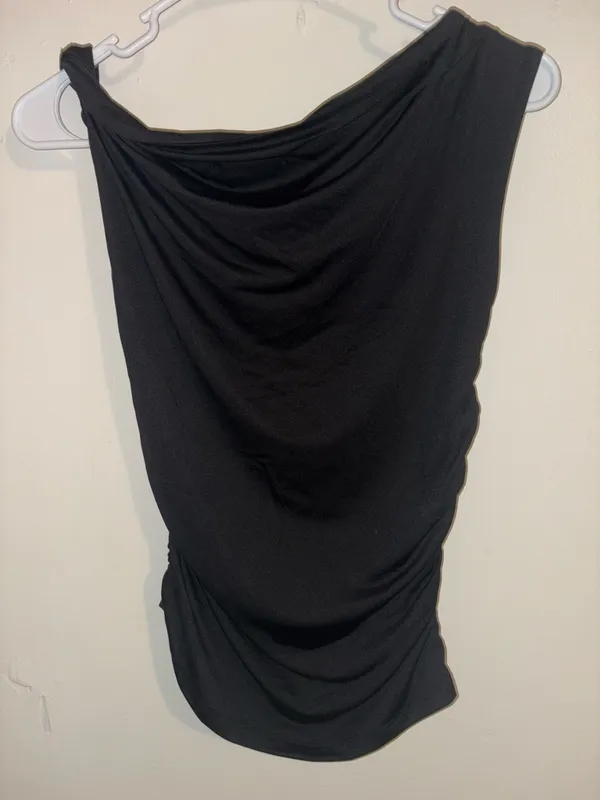 Altar'd State Annie Asymmetrical Twist Neck Tee - Image 6