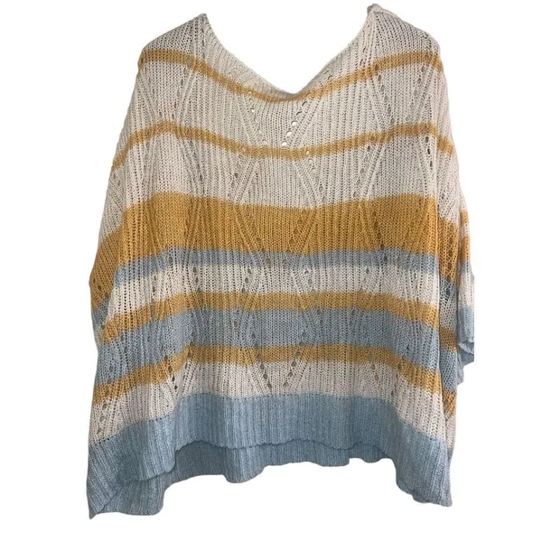 ✨POL Loose Knit Oversized Striped Sz Medium Sweater✨ - Image 8