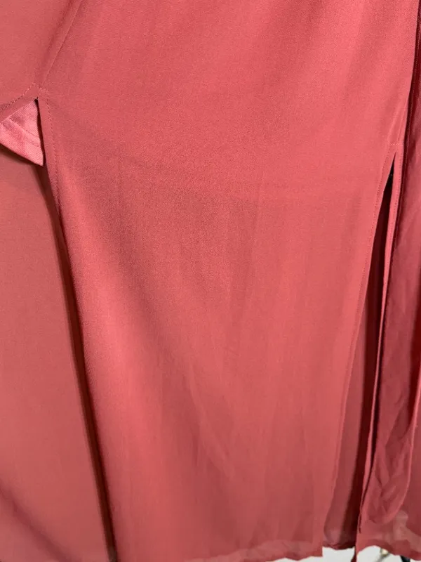 Baltic Born Hera Chiffon Maxi Dress Women XS Berry Formal Bridesmaid Wedding NWT - Image 11