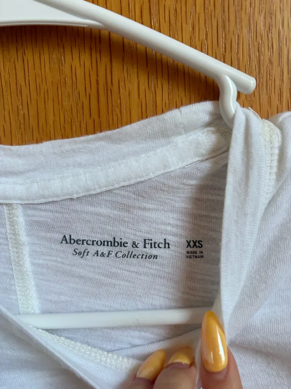 Abercrombie & fitch relaxed tee white - Image 2