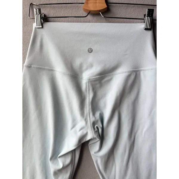 Lululemon Align High Rise Pant 25" Powder Blue Size‎ 8 Nulu Yoga Leggings - Image 7