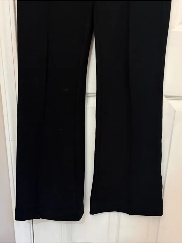 SCULPT-HER by NYDJ Pull-On Wide Leg High Rise Pants in Black with Lift Tuck Tech - Image 8