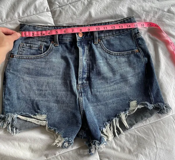 Wild Fable Denim shorts women blue Size 8 - Image 8