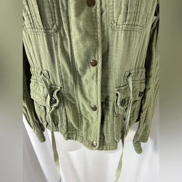 American Eagle Outfitters Utility Jacket Size Small Vintage‎ GUC 615 - Image 3