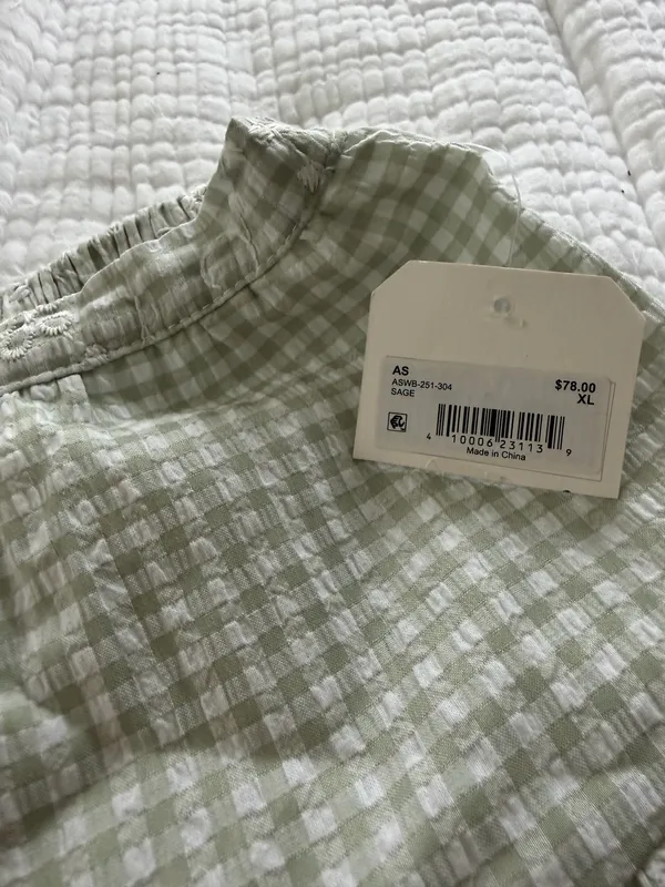 NWT Altar’d State Gingham Maxi Skirt - Image 6