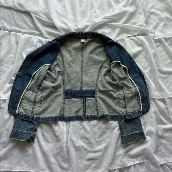 Wax Jean Y2K Denim Jacket - Image 8