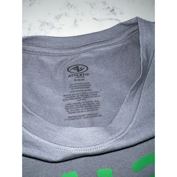 New University of Miami Gray T-Shirt Size Medium - Image 4
