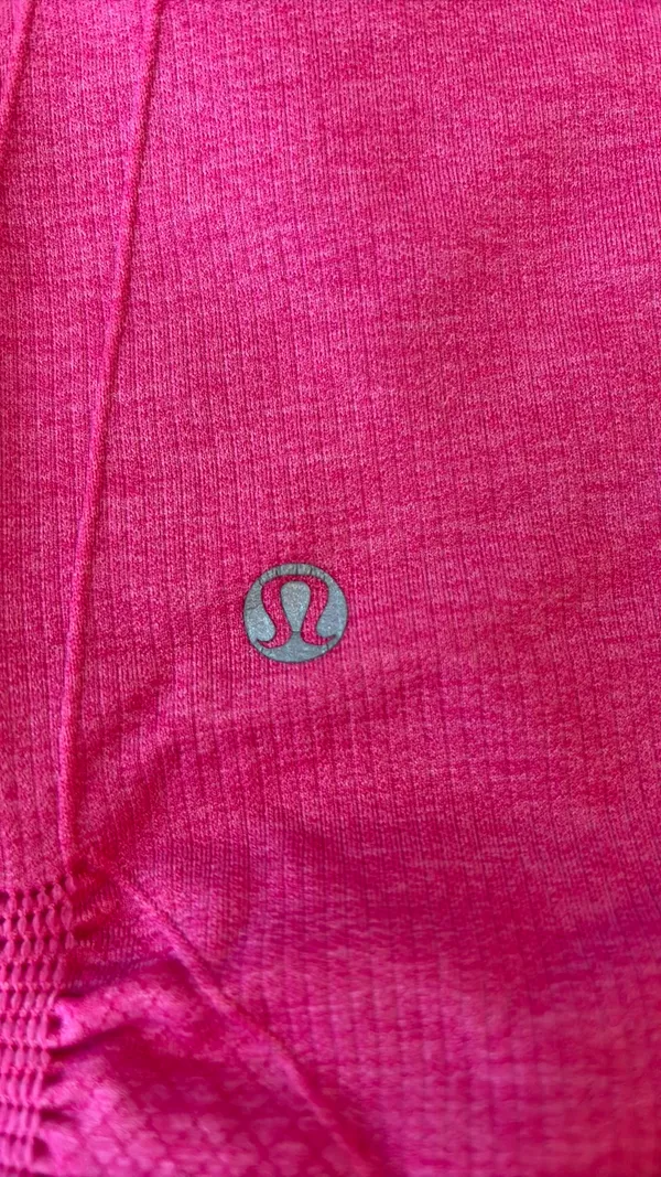 Hot Pink Lululemon Capri Leggings  - Image 3