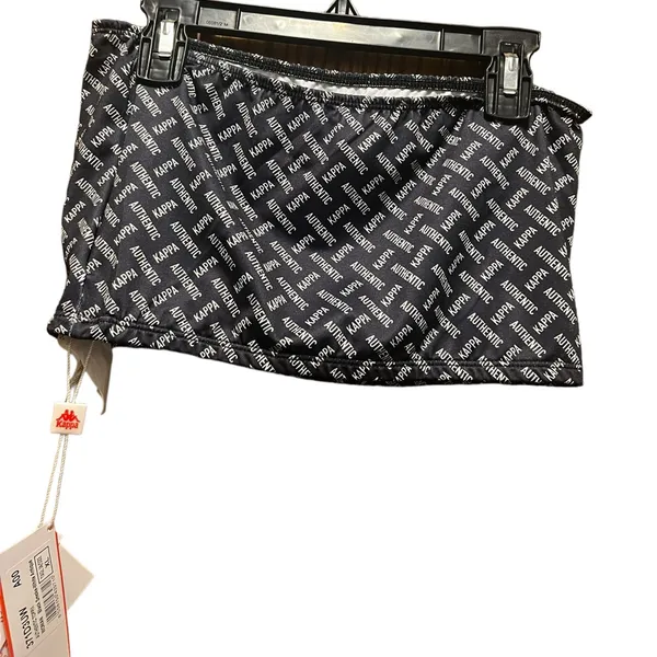 Kappa Logo NWT Bandeau in Black‎ Smoke/Antique White Size XL - Image 5