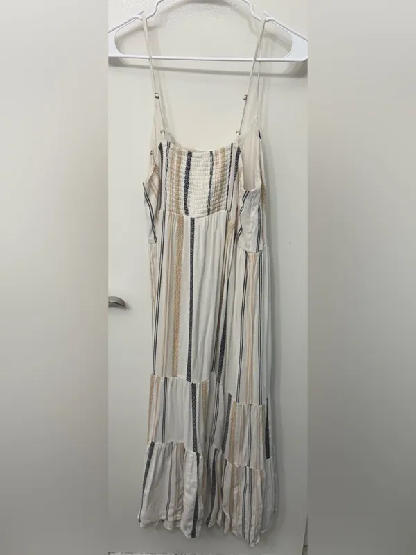 EUC Rag Poets Striped Maxi Dress - Image 3