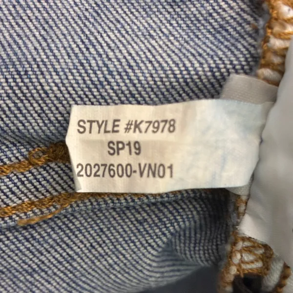 Madewell Cali Demi-Boot Solid Jeans Blue High Rise Stretch Denim Size 10 - Image 9