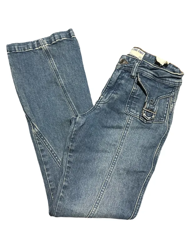Free People We The Free NWT Women’s Size 26 Love Stone Mid Rise Bootcut Jeans - Image 7