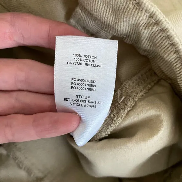 Aritzia - TNA Wide Leg Pants in Light in Beige - Image 4