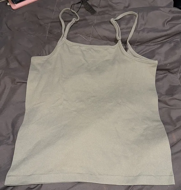 Skims Straight Neck Cami “Sea Haze” - Image 3