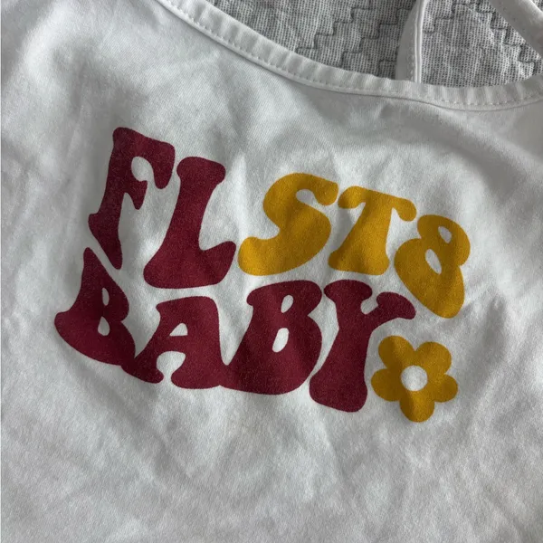 FL ST8 BABY game day crop tank - Image 3