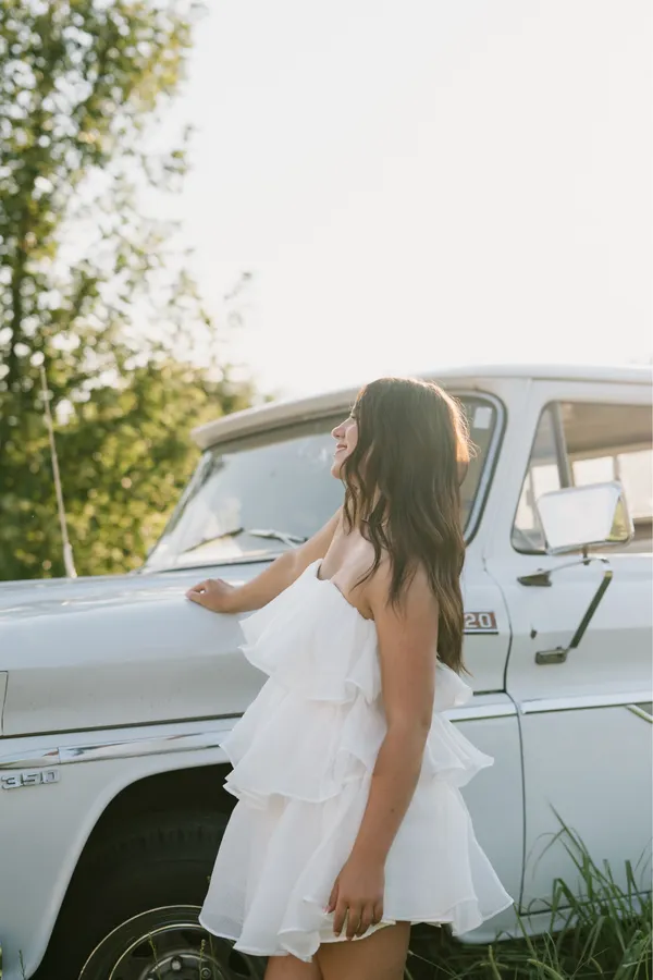 White bubble dress - Image 3